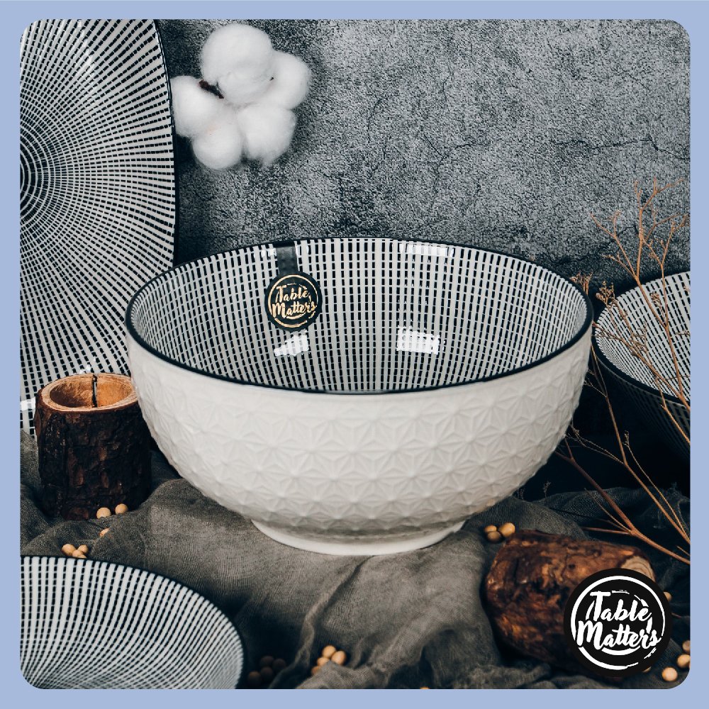 10-Scattered-Lines-Tableware-8-Inch-Big-Serving-Bowl-ProductListing Scattered Lines Collection