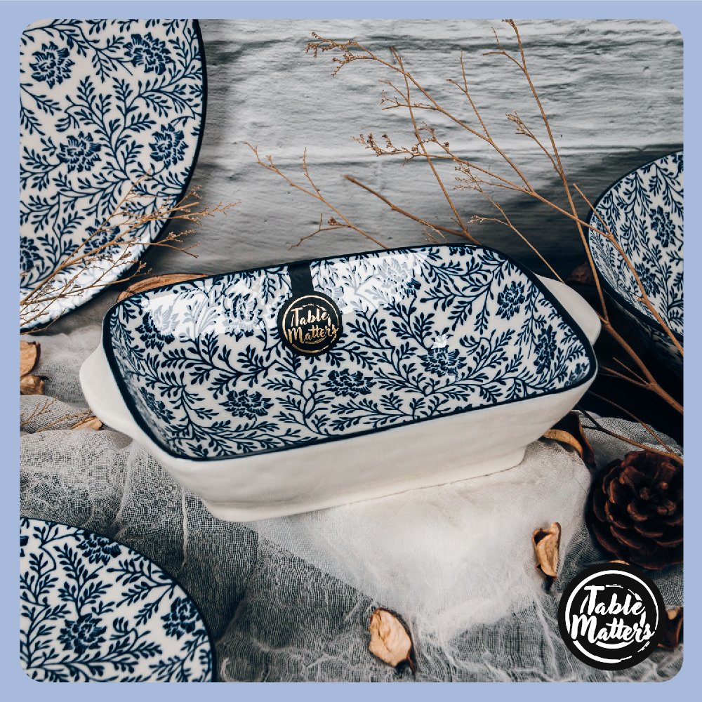 6-FloralBlue-8-5-inch-Baking-Dish-with-Handles-Tableware-ProductListing