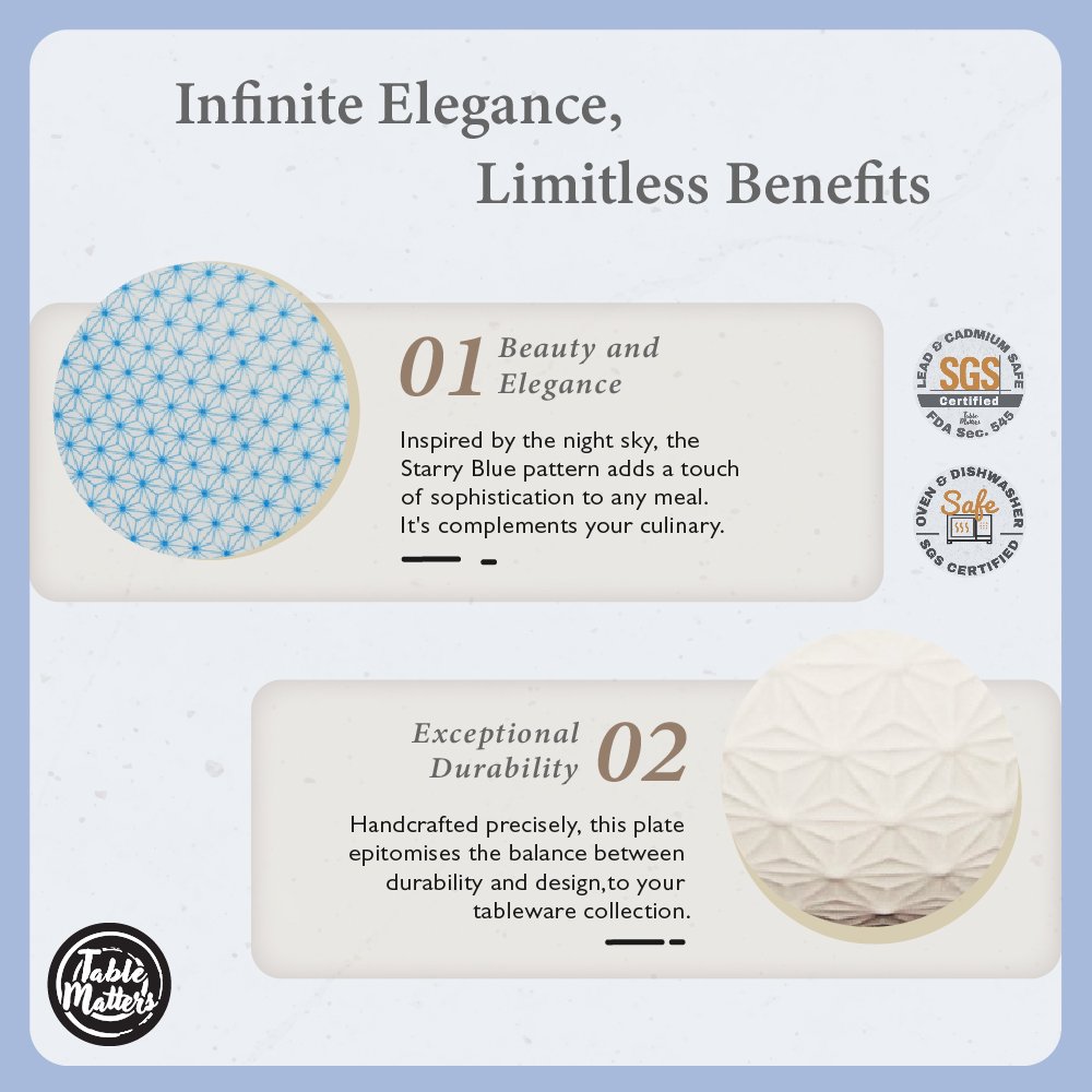 StarryBlue-Tableware-ProductListing-22 Starry Blue - Flower Shaped Saucer